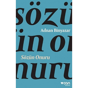 Sözün Onuru Adnan Binyazar