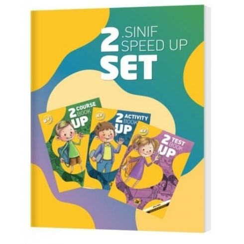 Speed Up Publishing 2. Sınıf Activitiy+Course+Test Book 3 Lü Set