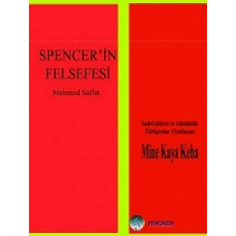 Spencer’in Felsefesi Mehmed Saffet