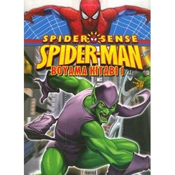 Spider Man Boyama Kitabı 1 Kolektif