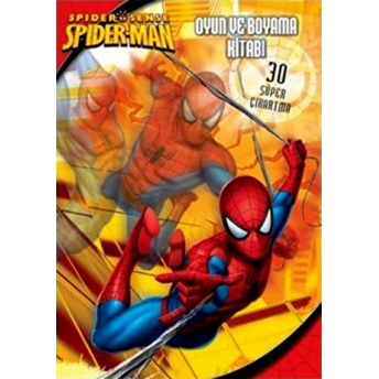 Spider-Man Oyun Ve Boyama Kitabı (30 Süper Çıkartma) Kolektif