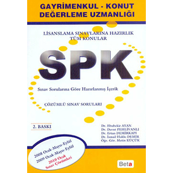 Spk Gayrimenkul - Konut Değerleme Uzmanlığı Ebubekir Ayan