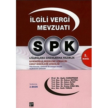 Spk Ilgili Vergi Mevzuatı - 5. Modül Adem Altay