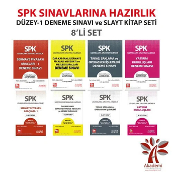 Spk Lisanslama Soru - Deneme - Slayt 8 Li Set Adalet Hazar