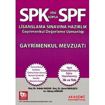 Spk-Spf Gayrimenkul Mevzuatı Şenol Babuşcu