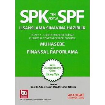 Spk-Spf Muhasebe Ve Finansal Raporlama Adalet Hazar