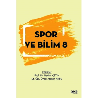 Spor Ve Bilim 8 - Nedim Çetin