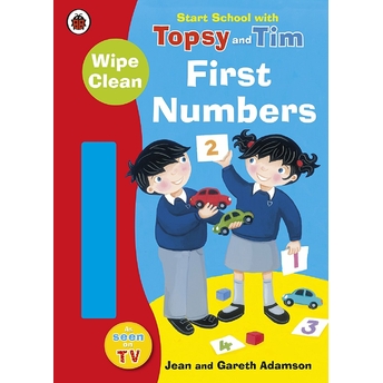 Start School With Topsy And Tim: Wipe Clean First Numbers Jean Adamson