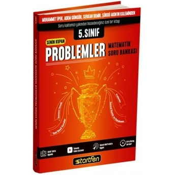 Startfen Yayınları 5. Sınıf Matematik Ve Problemler Senin Kupan Soru Bankası Muhammet Ipek