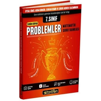 Startfen Yayınları 7. Sınıf Matematik Ve Problemler Senin Kupan Soru Bankası Adem Güngör