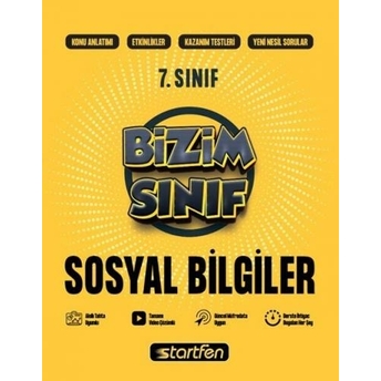 Startfen Yayınları 7. Sınıf Sosyal Bilgiler Etkinlikli Soru Bankası Komisyon