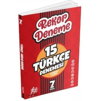 Startfen Yayınları 7. Sınıf Türkçe Rekor Deneme Komisyon