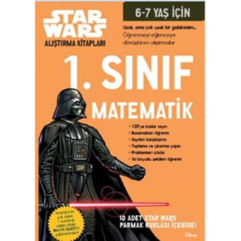 Starwars Alıştırma Kitapları - 1. Sınıf Matematik Kolektif