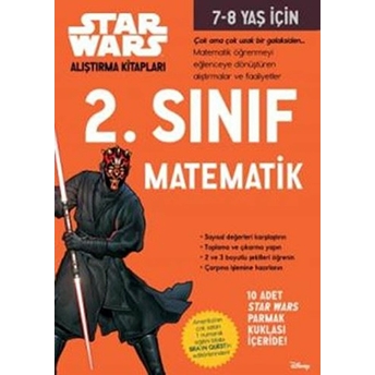 Starwars Alıştırma Kitapları 2. Sınıf Matematik (7-8 Yaş) Kolektif