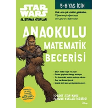 Starwars Alıştırma Kitapları - Anaokulu Matematik Becerisi Kolektif