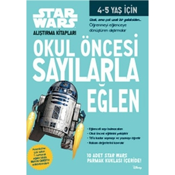 Starwars Alıştırma Kitapları - Okul Öncesi Sayılarla Eğlen Kolektif