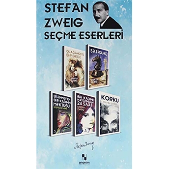 Stefan Zweig Seçme Eserleri - (5 Kitap Kutu) Stefan Zweig