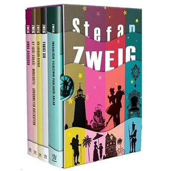 Stefan Zweig Set 2-5 Kitap Takım -  Stefan Zweig