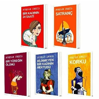 Stefan Zweig Seti - 5 Kitap Takım Stefan Zweig