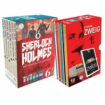 Stefan Zweig Ve Sherlock Holmes Seti (16 Kitap) Stefan Zweig