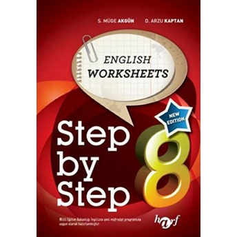 Step By Step English Worksheets 8 Arzu Kaptan