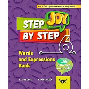 Step By Step Joy 6. Sınıf Words And Expressions Bank - D. Arzu Öncel