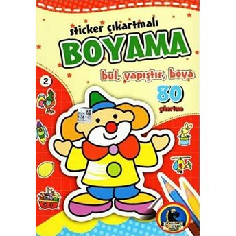 Sticker Çıkartmalı Boyama 2 Kolektif