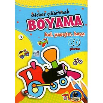 Sticker Çıkartmalı Boyama 3 Kolektif