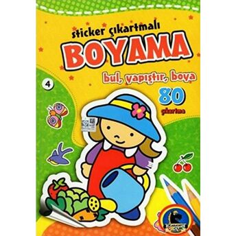 Sticker Çıkartmalı Boyama 4 Kolektif