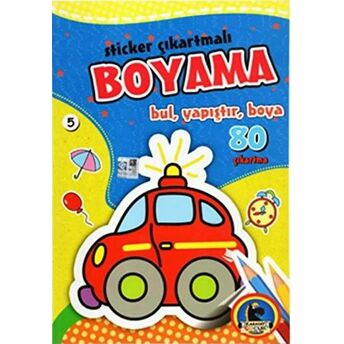 Sticker Çıkartmalı Boyama 5 Kolektif