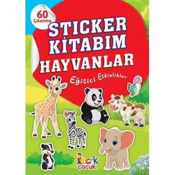 Stıcker Kitabım Hayvanlar Tuba Öztürk