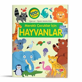 Sticker Kitap Meraklı Çocuklar Için Hayvanlar Kolektif