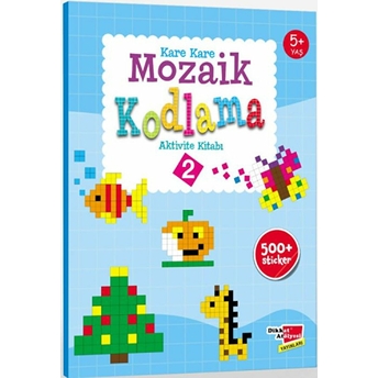 Sticker Okul Öncesi Kare Kare Mozaik Kodlama 2. Seviye Canan Demir