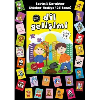 Stickerlı 3 4 5 Yaş Dil Gelişimi Pedagog Afife Çoruk