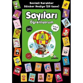 Stickerlı 3 4 5 Yaş Sayıları Öğreniyorum Pedagog Afife Çoruk