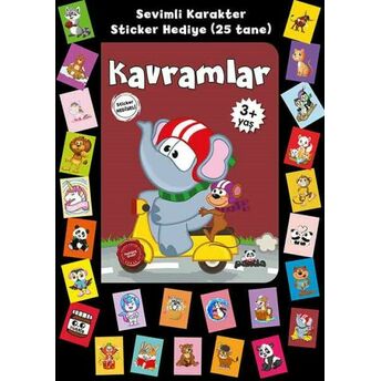 Stickerlı 3 Yaş Kavramlar