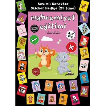 Stickerlı 4 7 Yaş Mahremiyet Eğitimi Pedagog Afife Çoruk