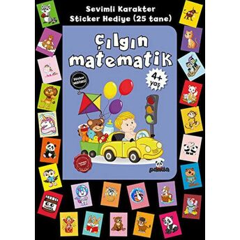 Stickerlı 4 Yaş Çılgın Matematik