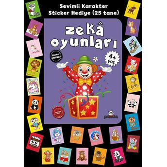 Stickerlı 4 Yaş Zekâ Oyunları Pedagog Afife Çoruk