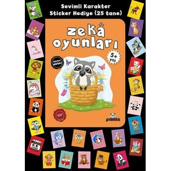 Stickerlı 5 Yaş Zekâ Oyunları