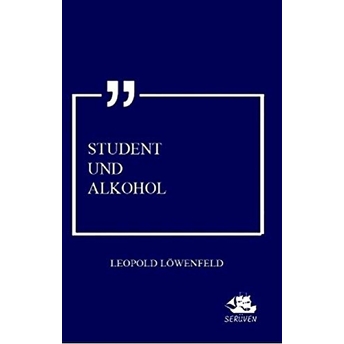 Student Und Alkohol Leopold Löwenfeld