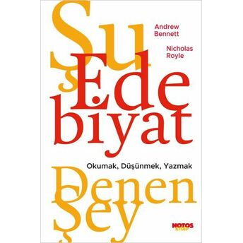 Şu Edebiyat Denen Şey Nicholas Royle, Andrew Bennett