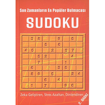 Sudoku 1 Sinan Çeçen