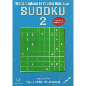 Sudoku 2 Okan Arıkan