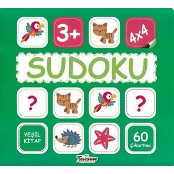 Sudoku 4X4 Yeşil Kitap Kolektif