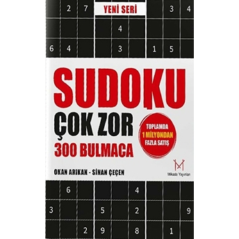 Sudoku Çok Zor - Yeni Seri Sinan Çeçen