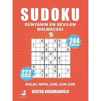 Sudoku - Dünyanın En Sevilen Bulmacası 9 Bertan Kodamanoğlu