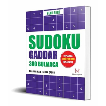 Sudoku Gaddar 300 Bulmaca Okan Arıkan Sinan Çeçen