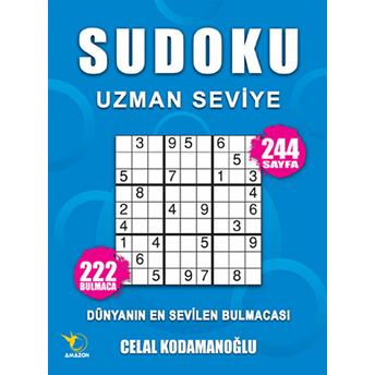 Sudoku Uzman Seviye 1 Celal Kodamanoğlu