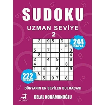 Sudoku Uzman Seviye 2 Celal Kodamanoğlu